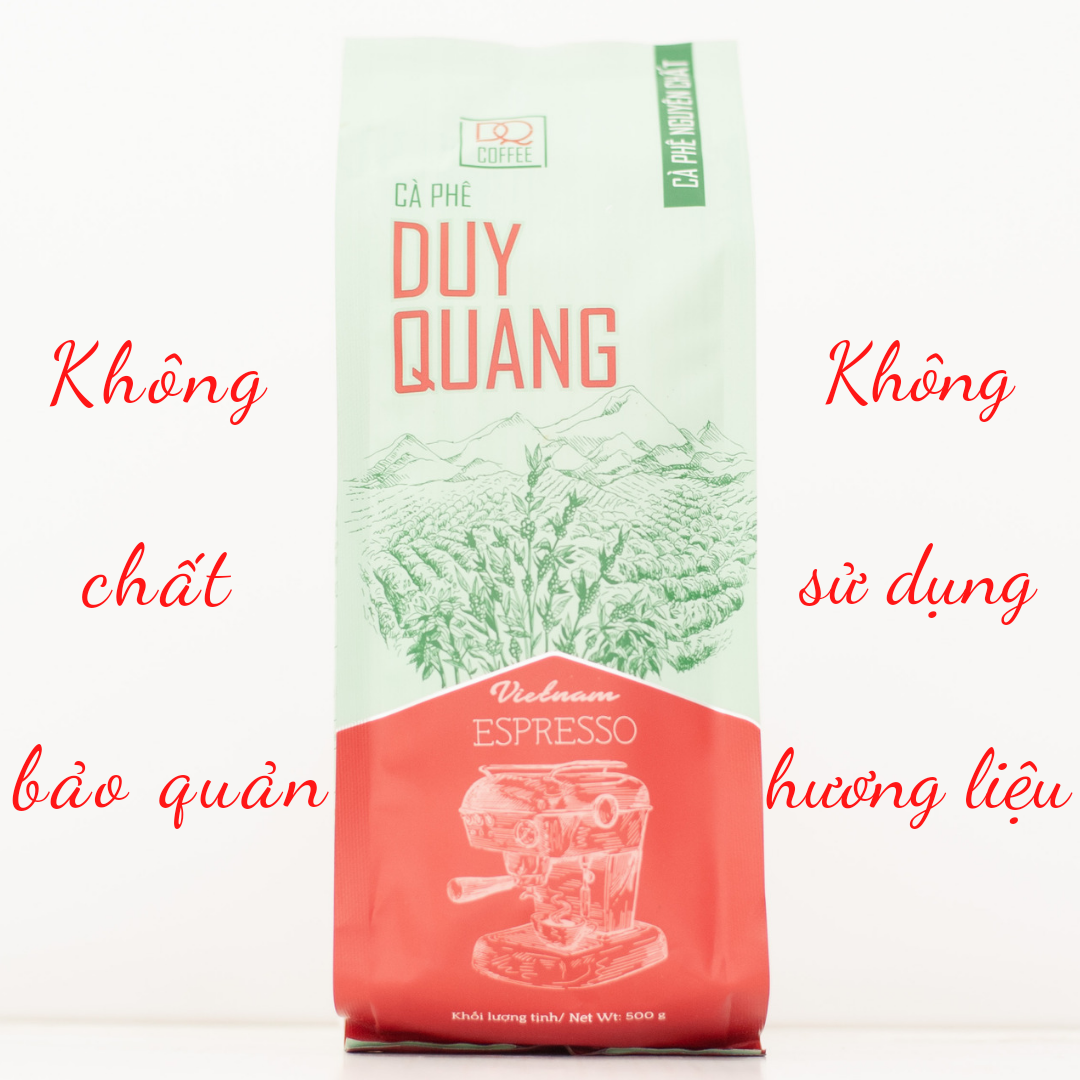 Cà Phê Rang Xay Nguyên Chất 100% ( 500gr) cà phê pha phin Duy Quang