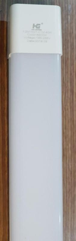 Bộ 3 đèn led Tuýp máng đôi mica 40w-1.2 mét