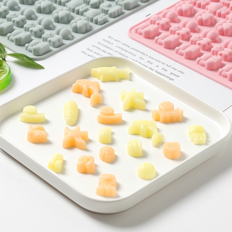 Khuôn Silicon Làm Kẹo chip chip/ Socola/Thạch/Đá/Pudding