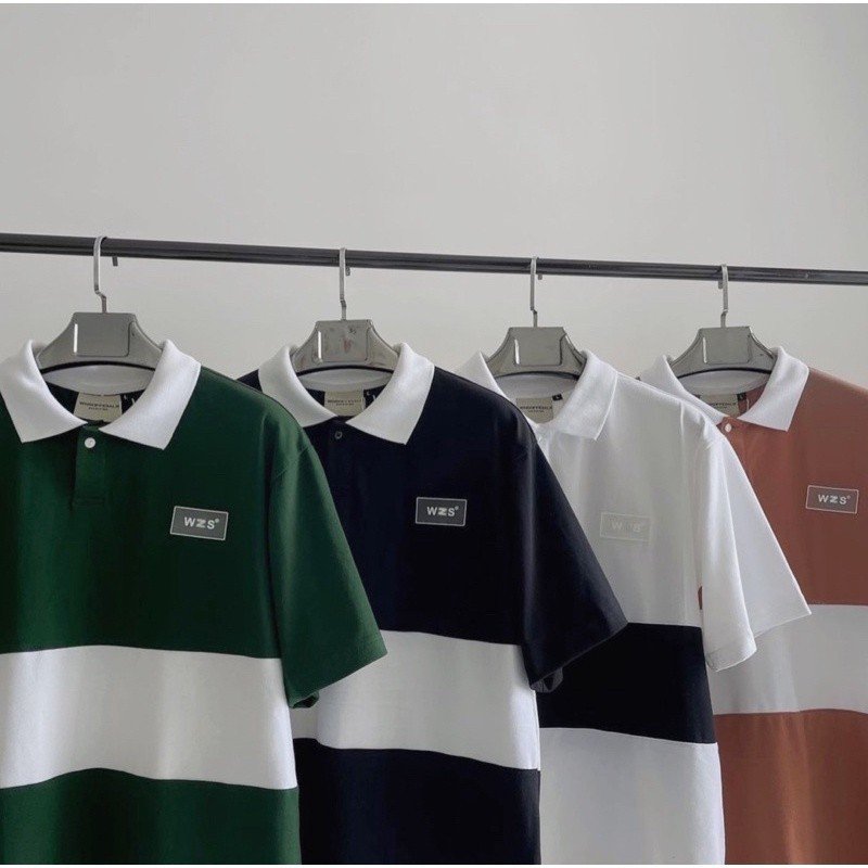Aó polo phối ngang HN40