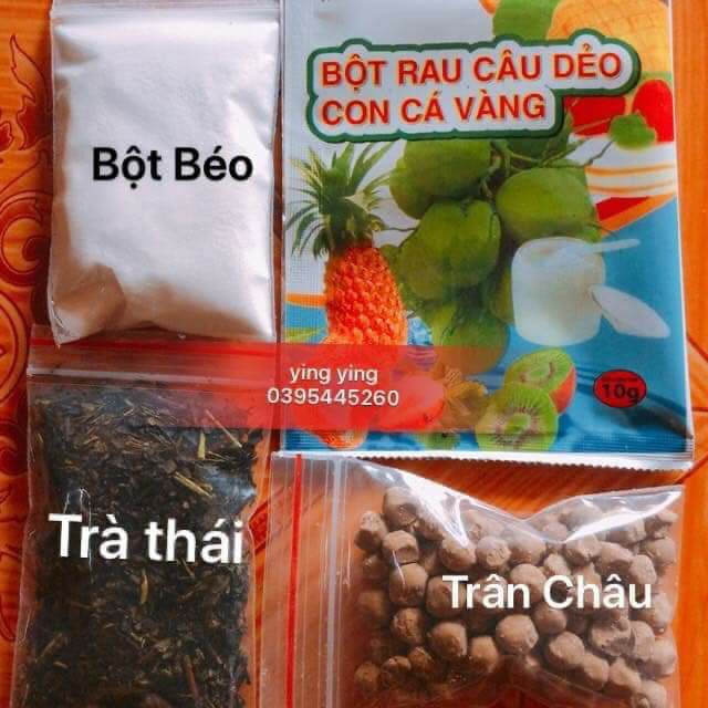 Sét trà sữa Thái