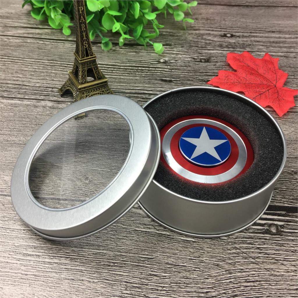 Đồ chơi Con Quay Spinner Avengers Captain - Chiến binh Mỹ
