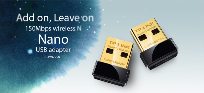 USB thu wifi tốc độ 150Mbps TP-Link TL-WN725N
