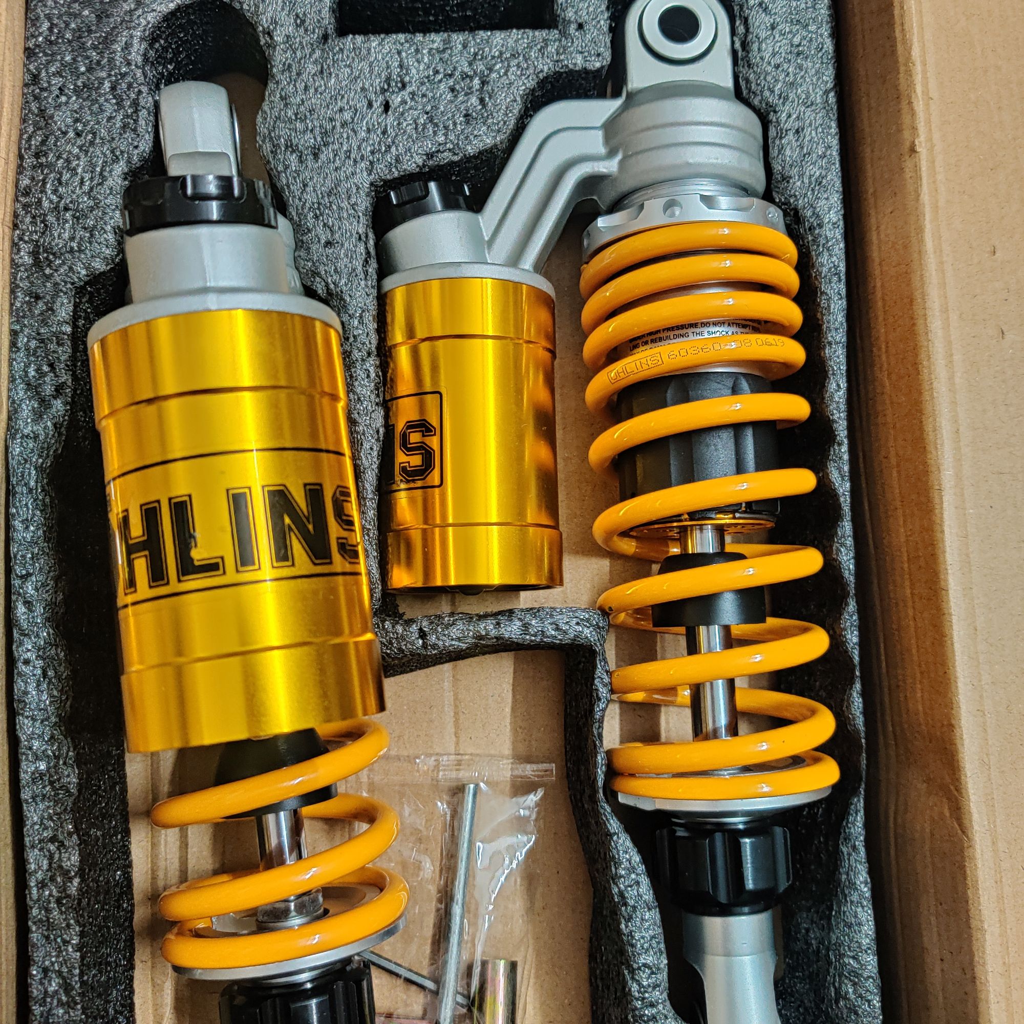 [HCM]Phuộc OHLINS bình dầu gắn Dr Wave CUP AXELO ELEGANT SUVIVA BLADE WIN