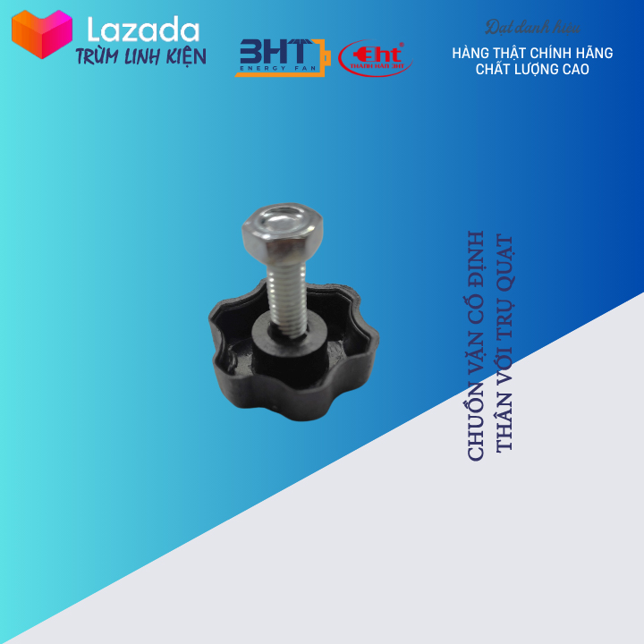 Ốc vặn cổ quạt ren 6mm - 3ht