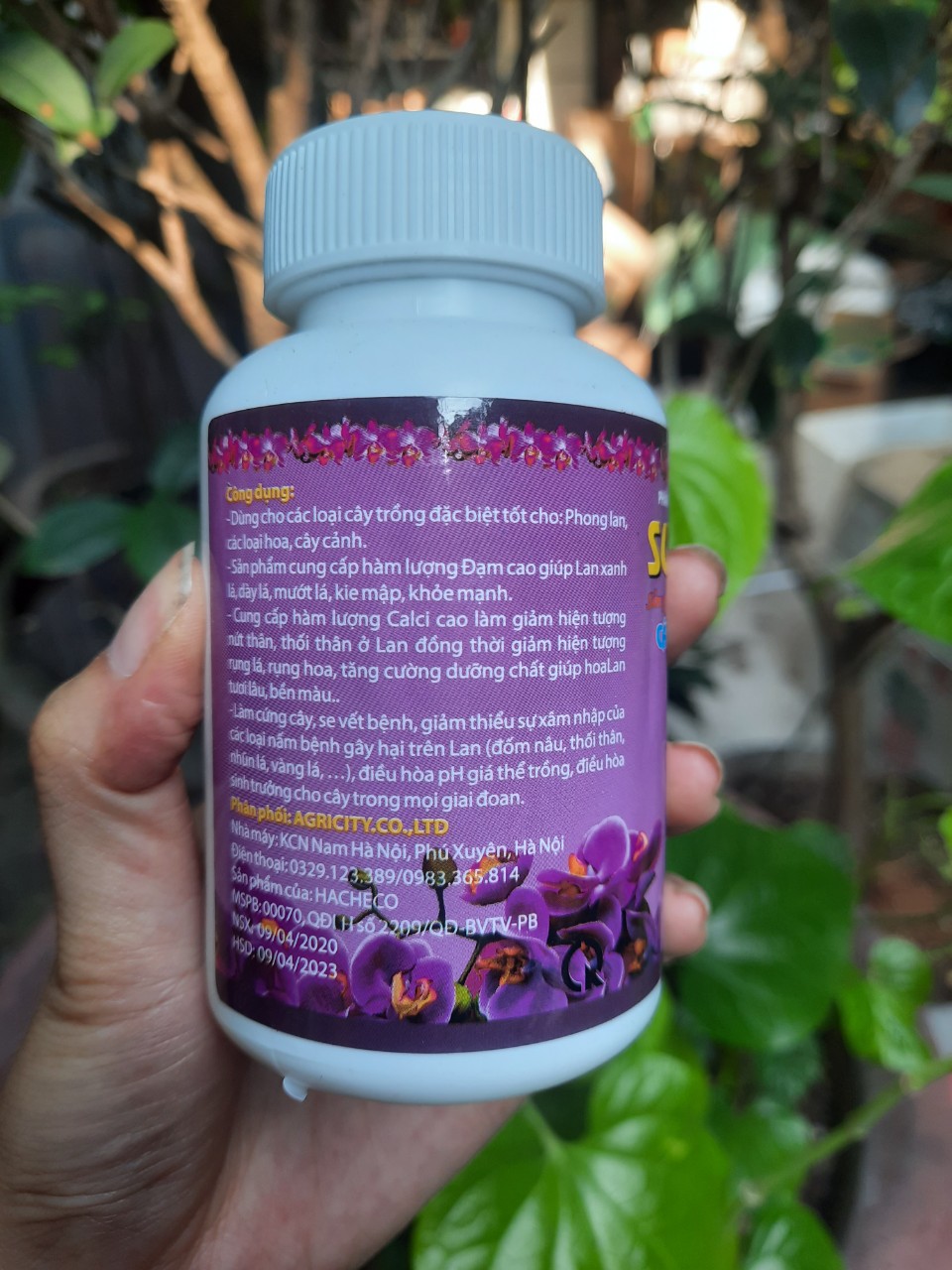 Super Canxi lọ 100g-phân bón dành cho lan, cây cản