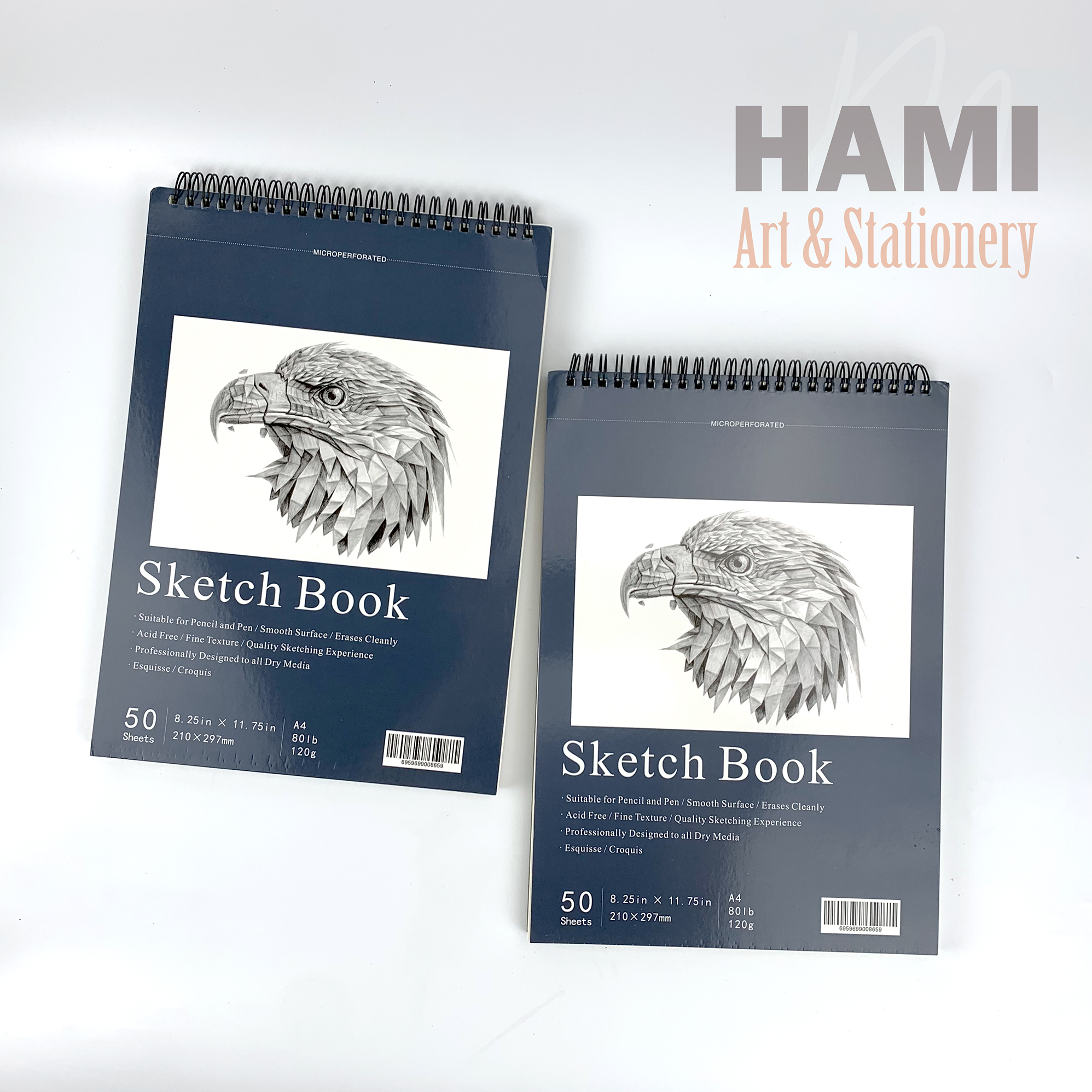 Sổ vẽ phát thảo sketchbook 120gsm a4