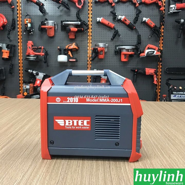 [HCM]Máy hàn que điện tử Btec MMA 200J1