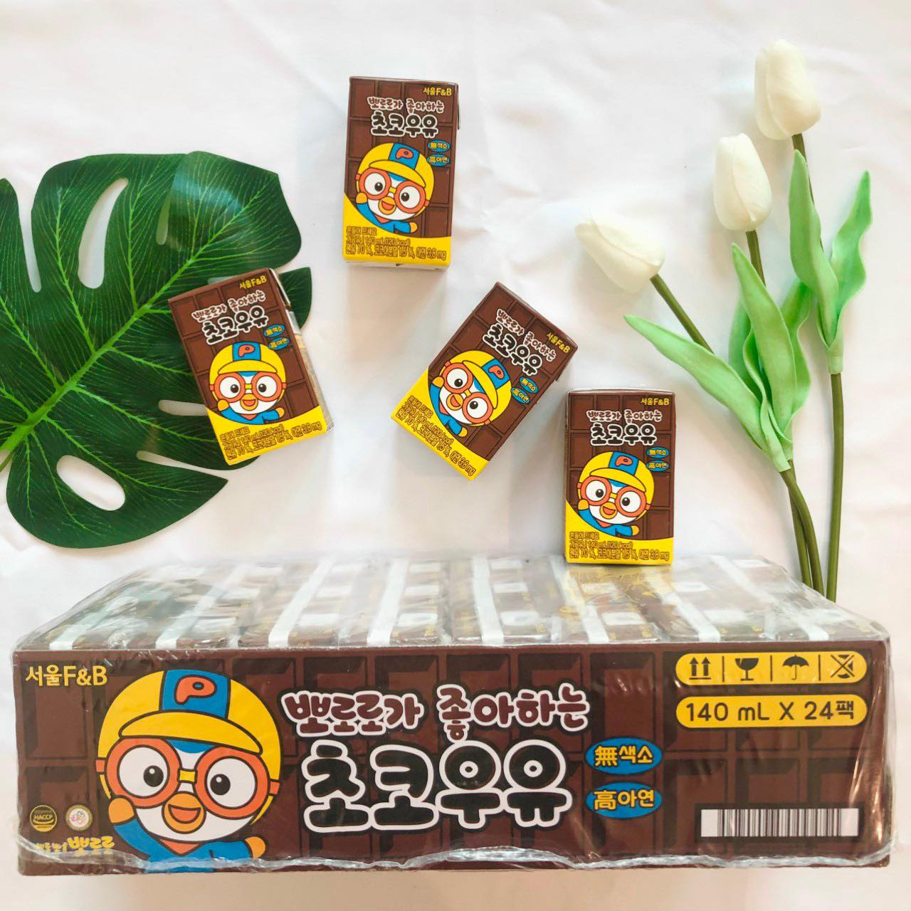[ DATE MỚI] SỮA TƯƠI PORORO ĐỦ VỊ CHO MẸ LỰA CHỌN CHO BÉ CỦA HÀN QUỐC - 24 HỘP/ THÙNG