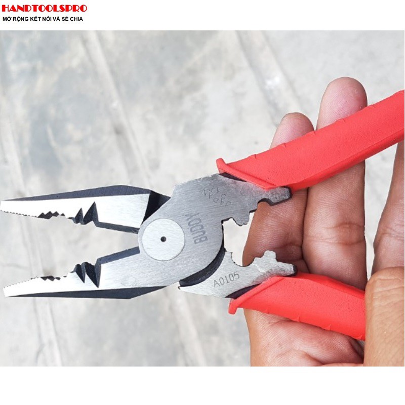 9″ Kìm điện cao cấp 3 trong 1 siêu bền BUDDY A0105