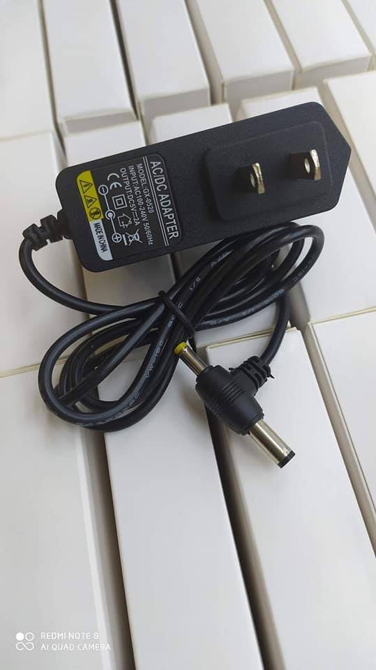 Nguồn adapter 5V 2A mới 2 đầu 5.5mm và 2.5mm