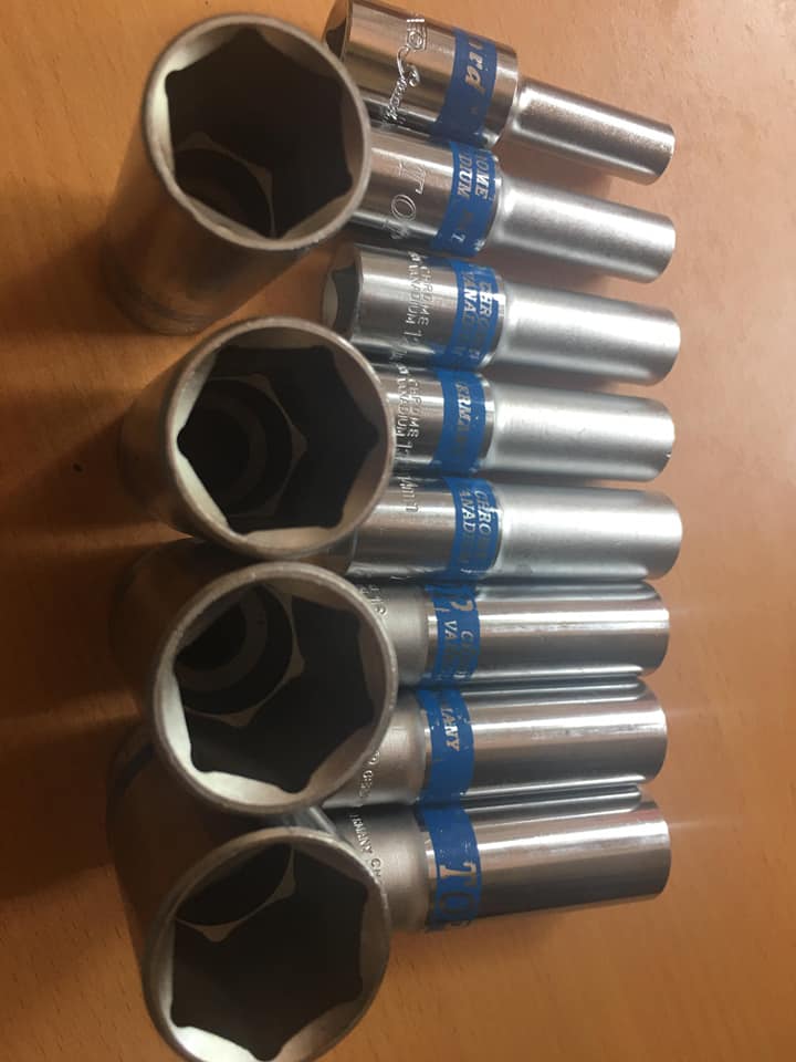 Đầu khẩu ( tuýp) GERMANY 1/2" Lục giác (Đầu khẩu lục giác- Dài 76mm)