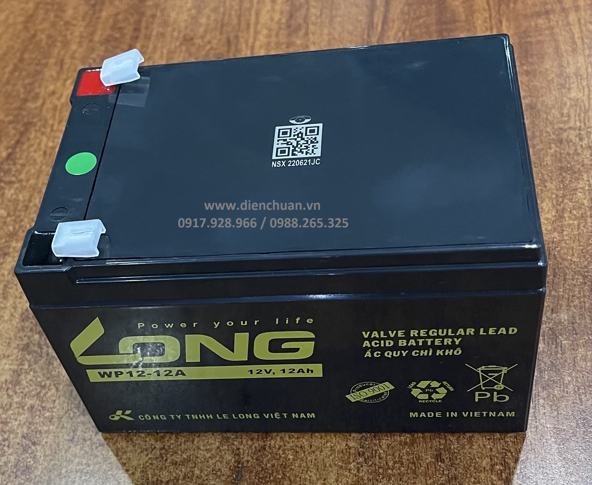 Bình ắc quy Long 12V 12Ah ( WP12-12A )