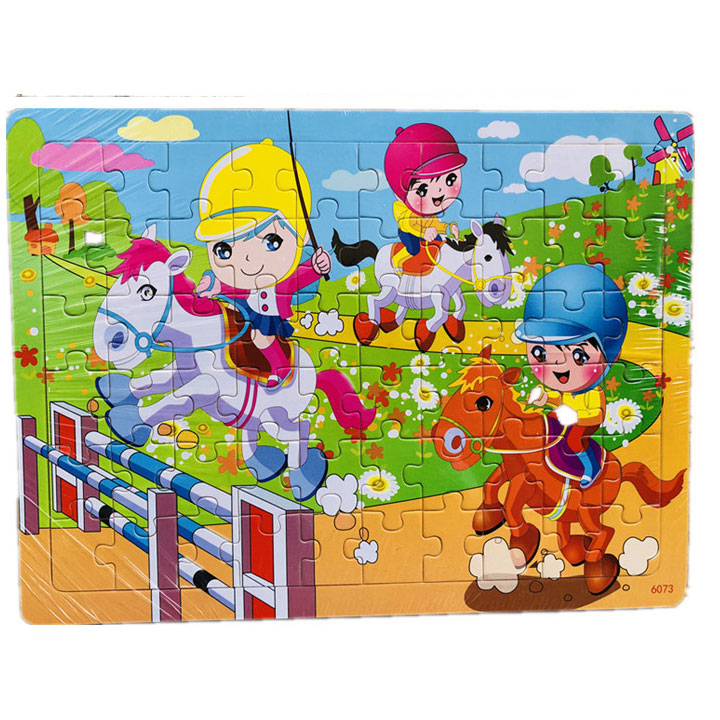 Bộ lắp ráp hình bằng giấy cho bé
