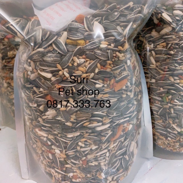 [HCM]Hạt dành cho vẹt size lớn 70k/500g