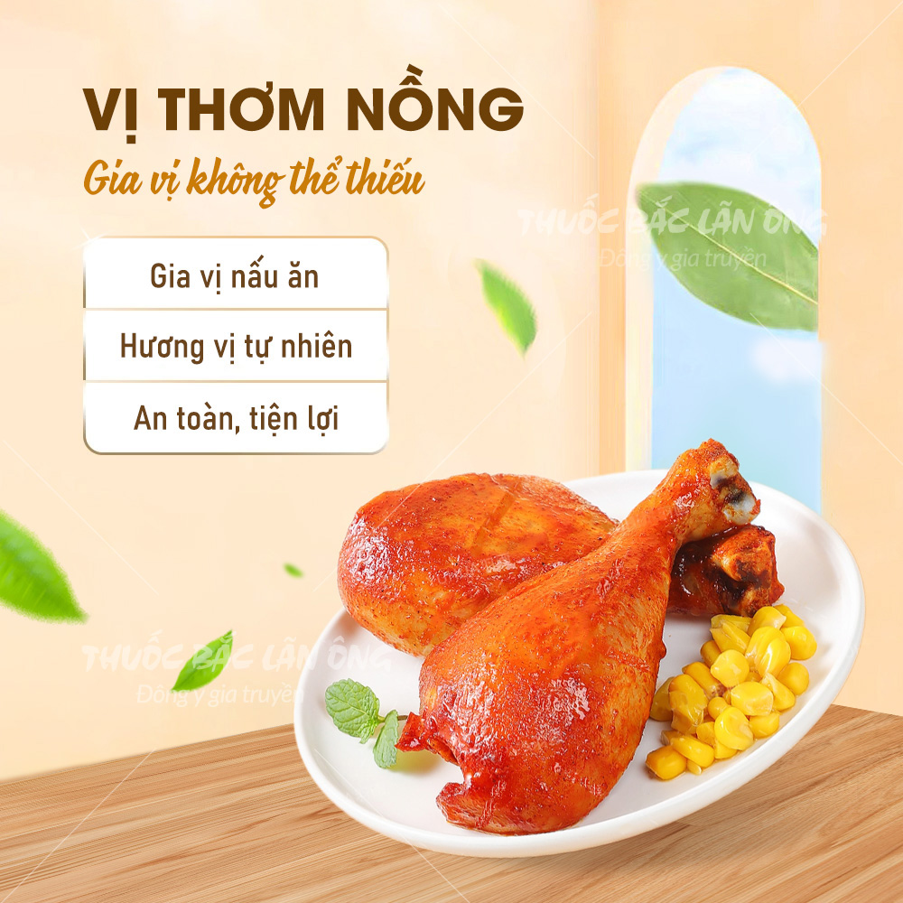 Bột hành tím nguyên chất 100g (Bột hành ta, gia vị tẩm ướp thực phẩm thơm ngon)