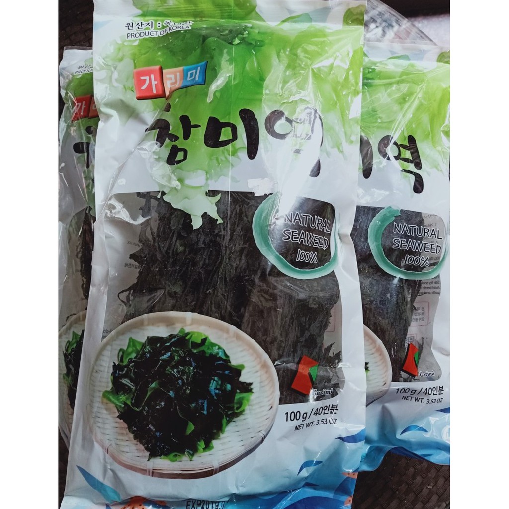 RONG BIỂN KHÔ HÀN QUỐC 100G