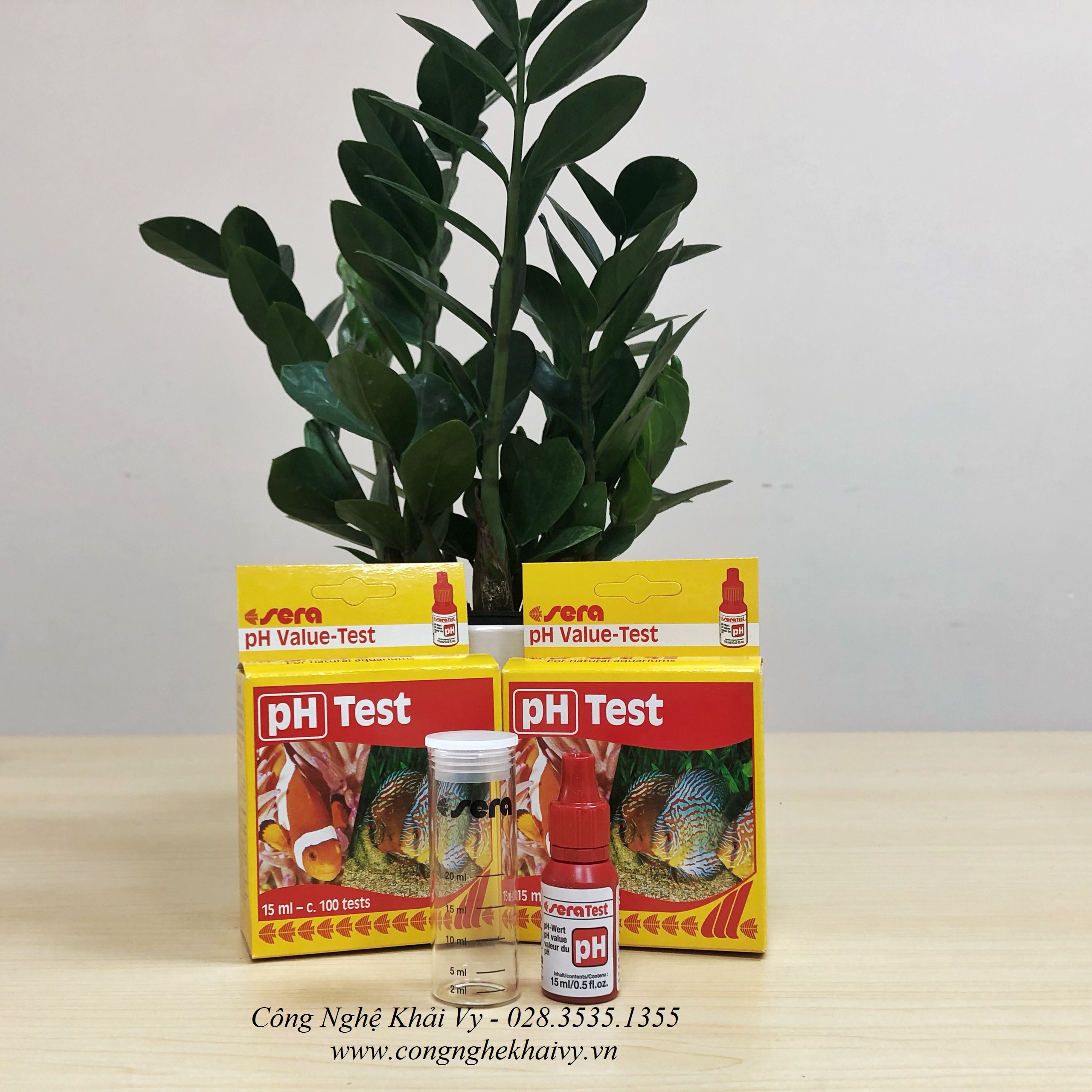 [HCM]Test pH SERA - Kiểm tra nhanh pH trong nước