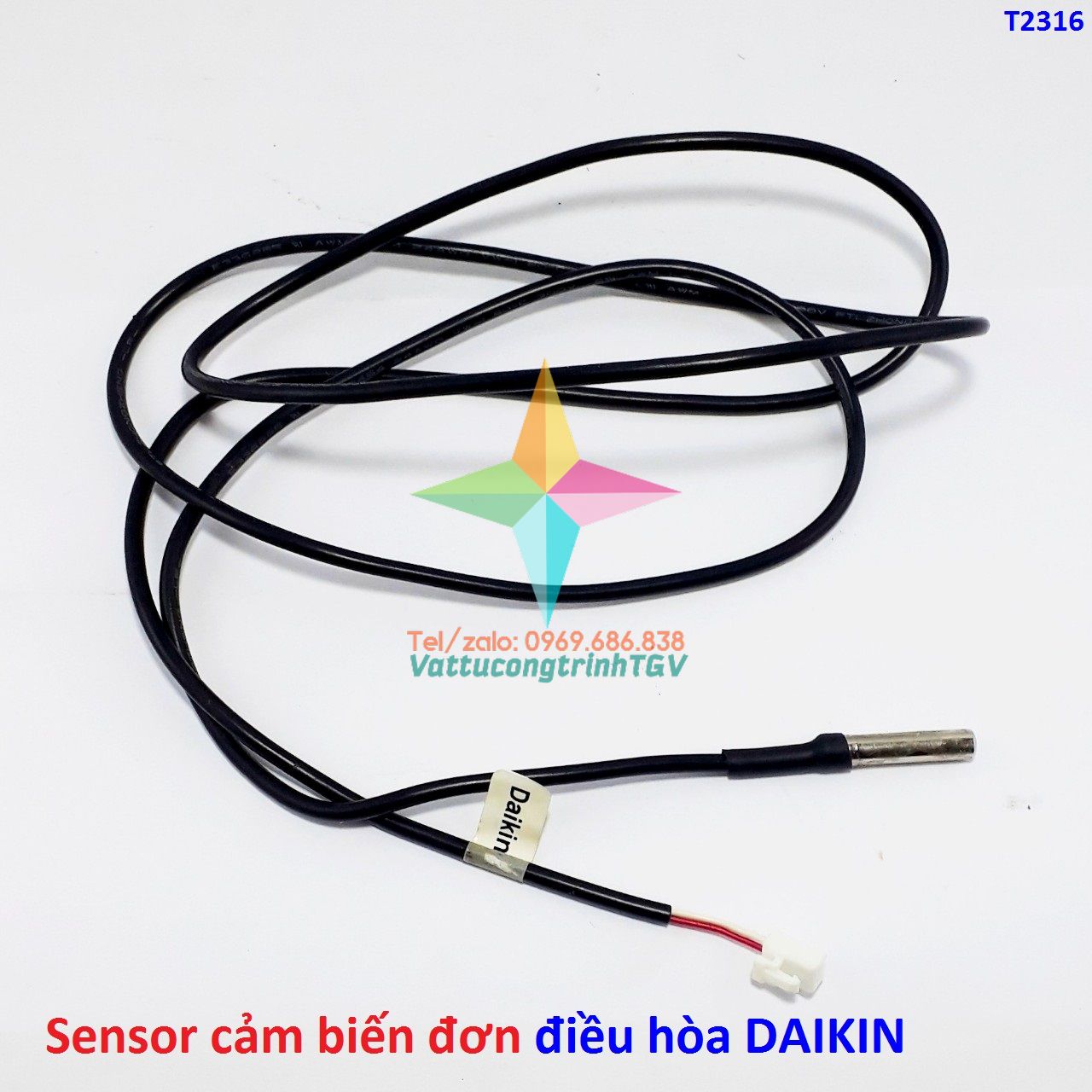 Sensor cảm biến đơn 1 đầu - dây 1.2m cho điều hòa DAIKIN hãng