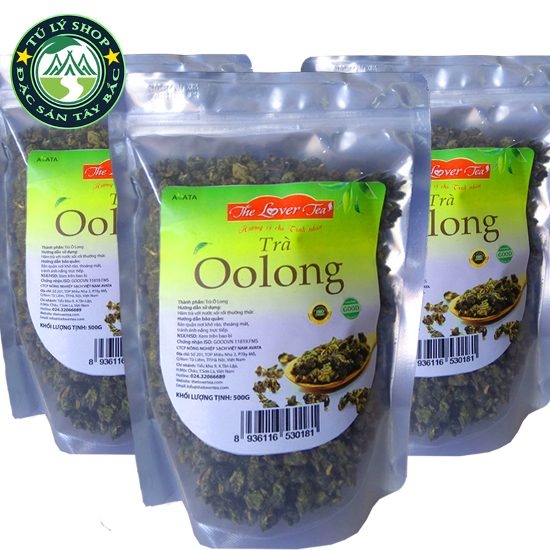 Trà Ô Long Mộc Châu 500g Túi Zipper