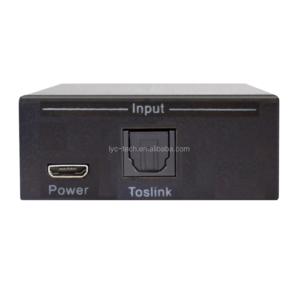 SPDIF digital optical Toslink audio splitter 1x3 splitter audio