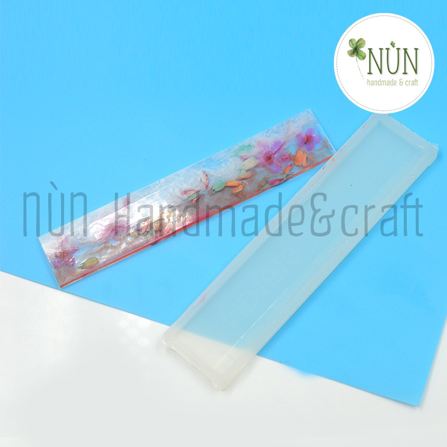Khuôn Silicon Thước Kẻ Thẳng Làm Handmade