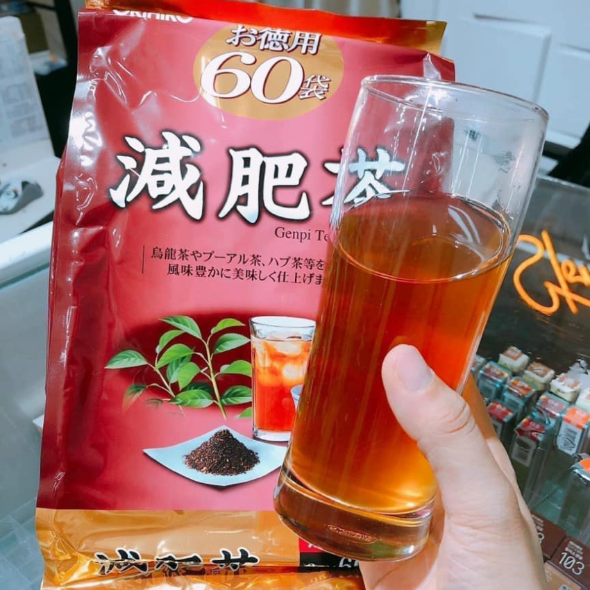 Trà tiêu mỡ Genpi tea Orihiro Nhật Bản