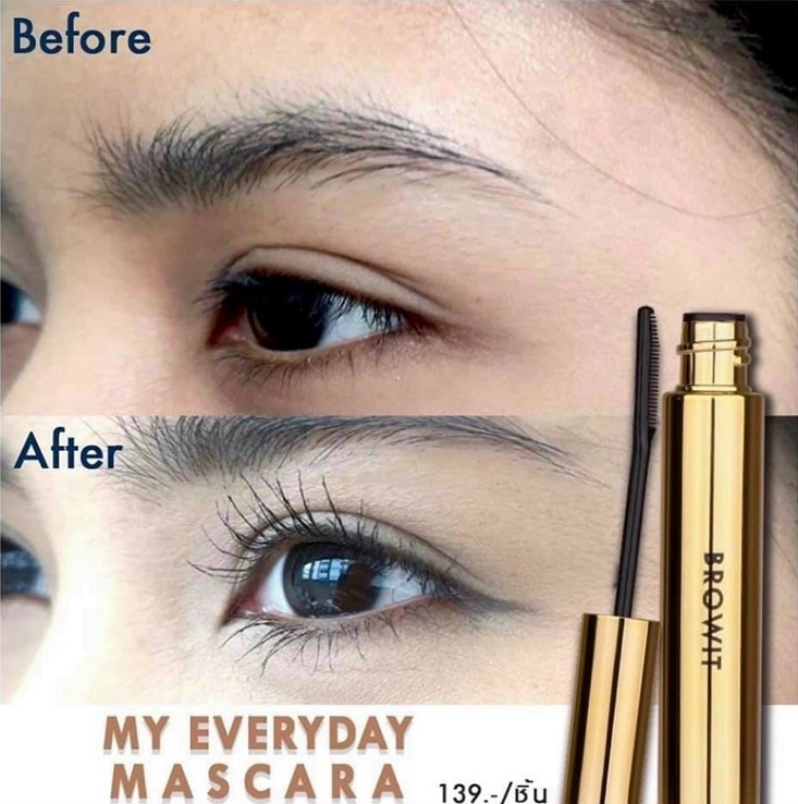 Mascara Browit By Nongchat Thái Lan