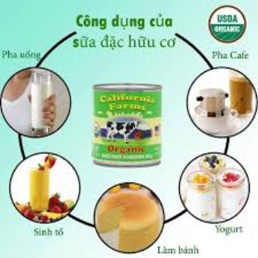 Sữa Đặc Hữu Cơ California Farms