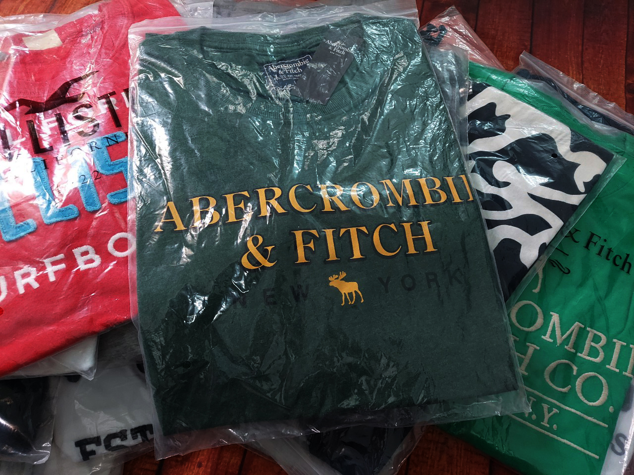 Áo thun Abercrombie Green