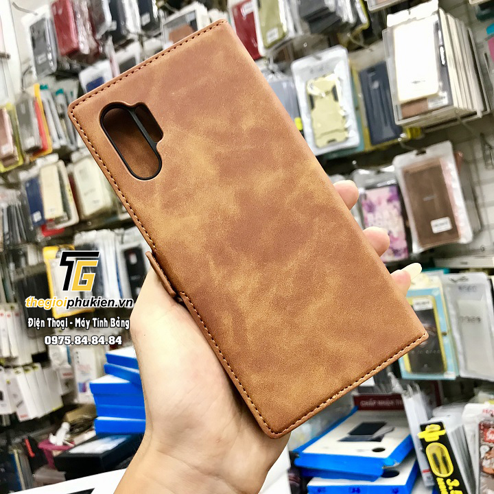 Bao da nắp gập hiệu Forwenw dành cho Samsung Galaxy Note 10 Plus