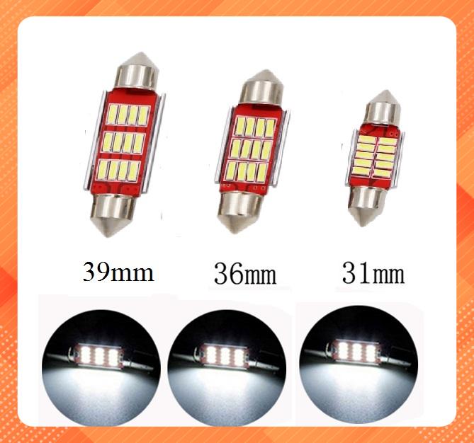 Đèn led trần xe ô tô 31 - 36 - 39mm