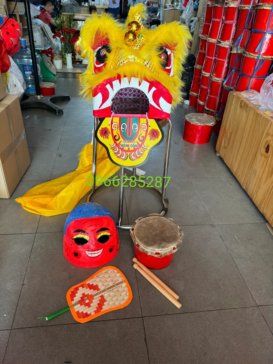 COMBO ĐẦU LÂN MINI CHO BÉ từ 3 đến 7 tuổi