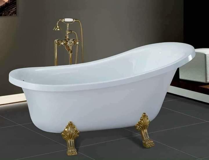 Bồn tắm chân rồng chất liệu acrylic kt 1.5 - 1.7m