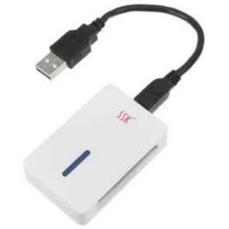 Đầu đọc thẻ đa năng ssk scrm016 -màu trắng- chính hãng 100%, đọc nhiều loại thẻ, bảo hành 6 tháng