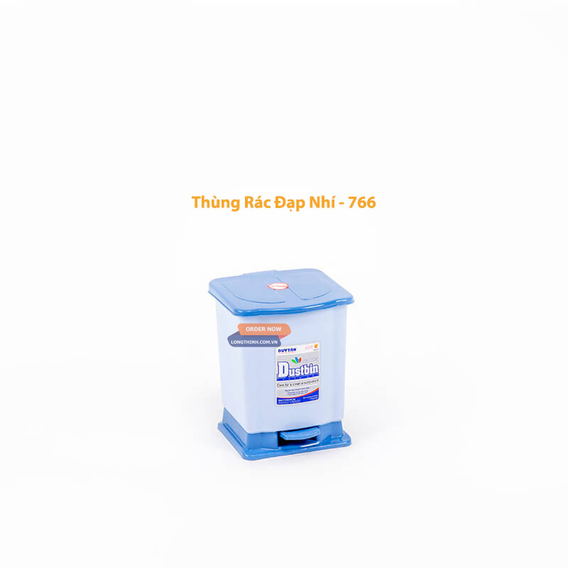 Duy Tan rubbish bin - Large size 30.5 x 26 x 36 cm