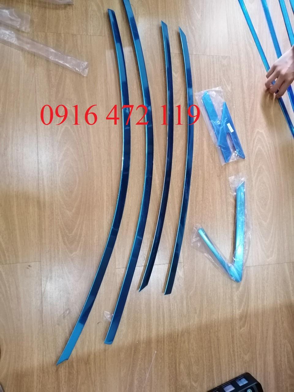 Bộ nẹp viền cong kính xe accent đời thấp