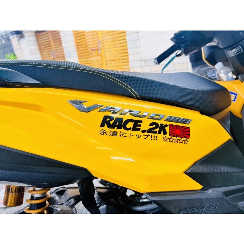 Cặp Tem Sticker RACE_2k - Decal Nhật Bản | IN TRONG