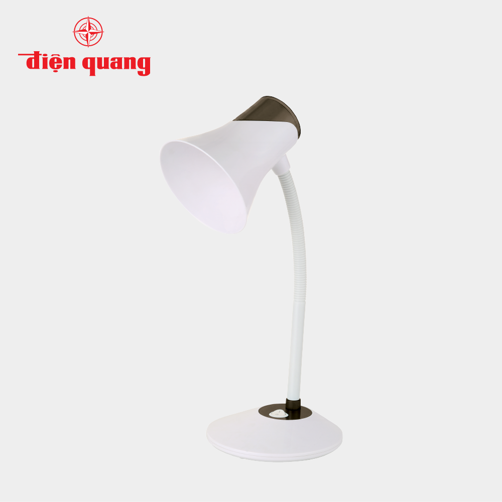 Đèn bàn bảo vệ thị lực Điện Quang ĐQ DKL15 WBK B (màu trắng - đen, bóng led daylight)