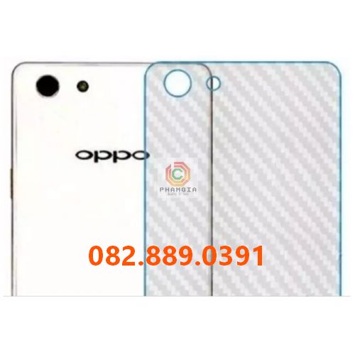 Miếng dán mặt lưng skin carbon Oppo Neo 9(A37)/ Neo 9s(A39)