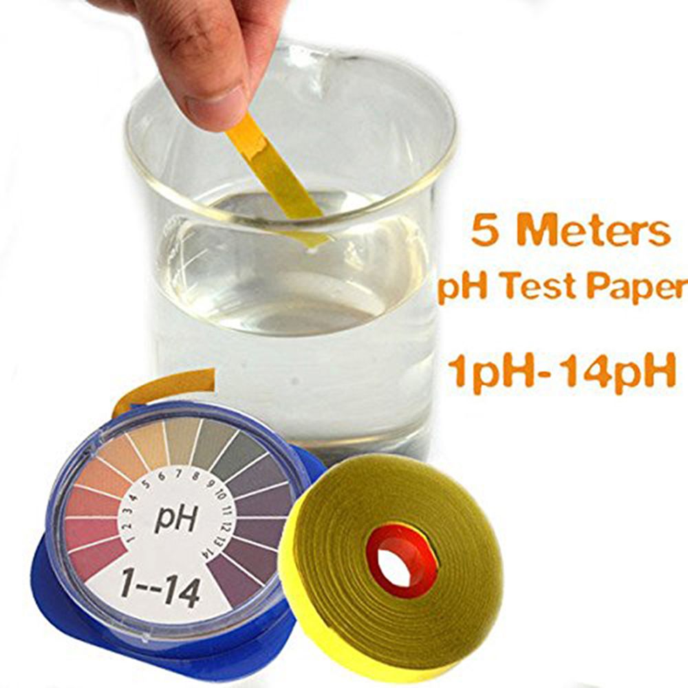 Giấy quỳ tím dạng cuộn 5m đo độ PH 1-14