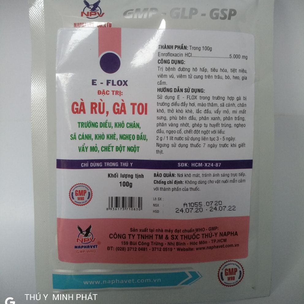 Gà rù gà toi gói 100g