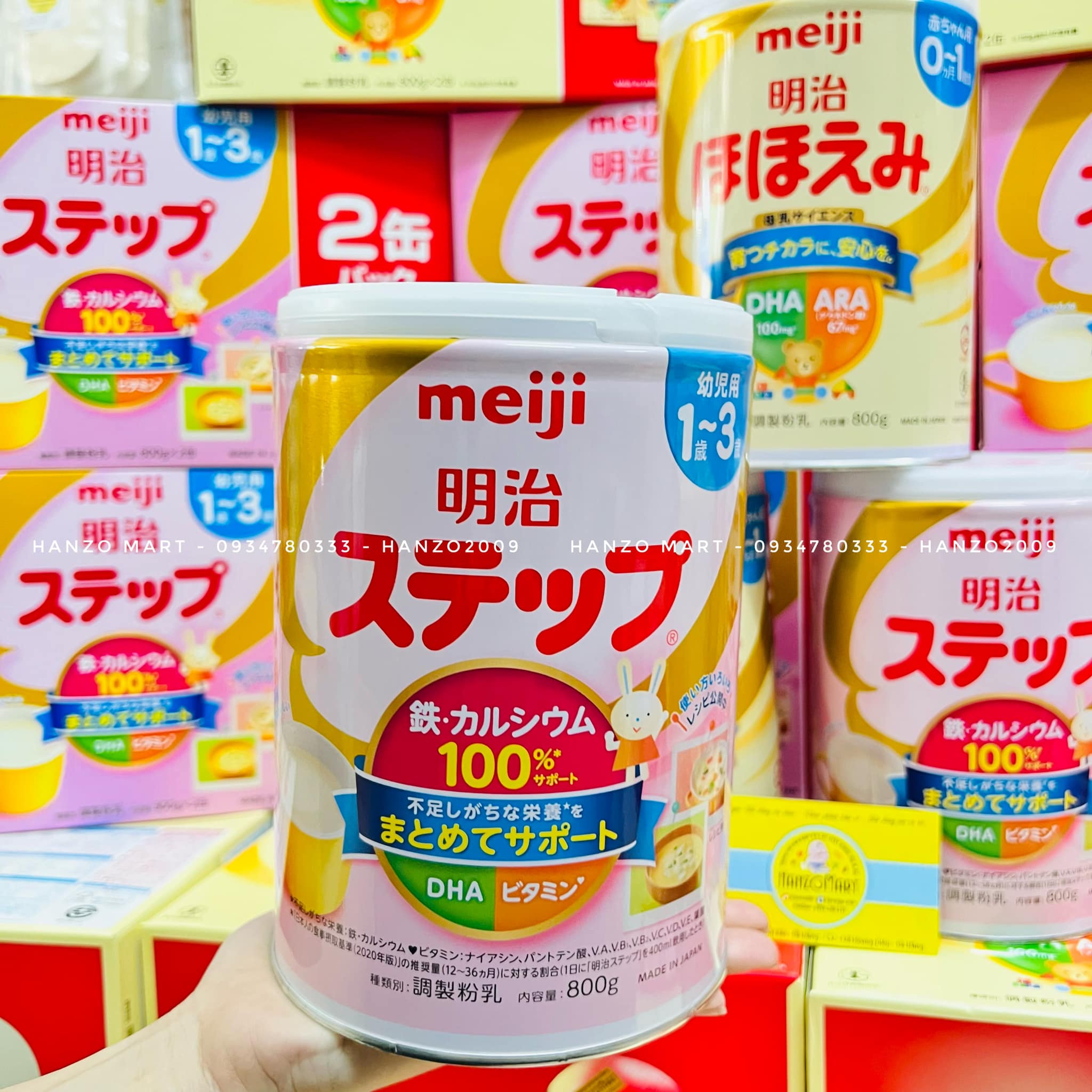 Sữa meiji 800g nội địa nhật, số 0-1/1-3