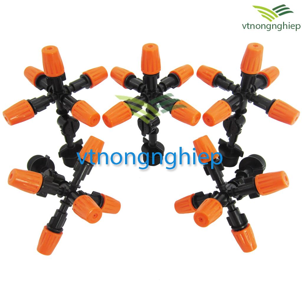 5 béc tưới phun sương hoa lan 5 tia