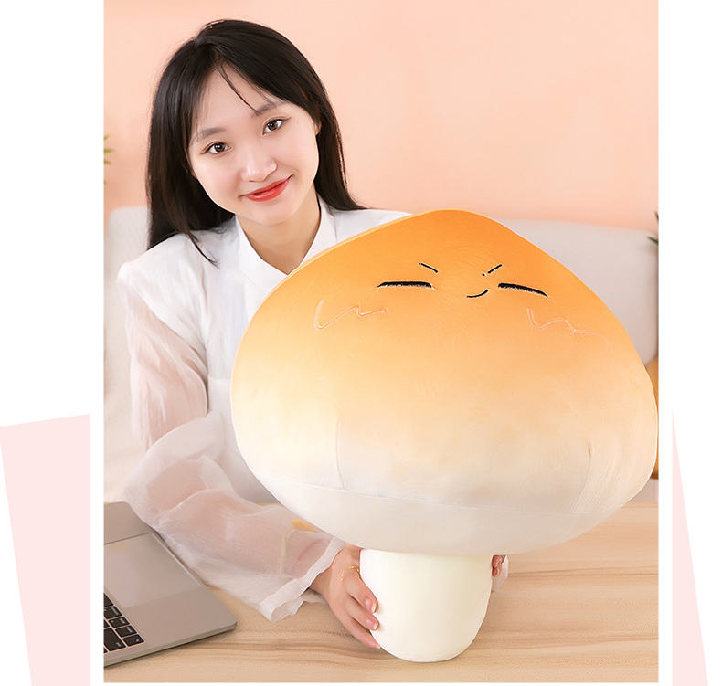 Gấu bông gối ôm cây nấm đáng yêu mềm mịn vải miniso cao cấp, an toàn cho bé