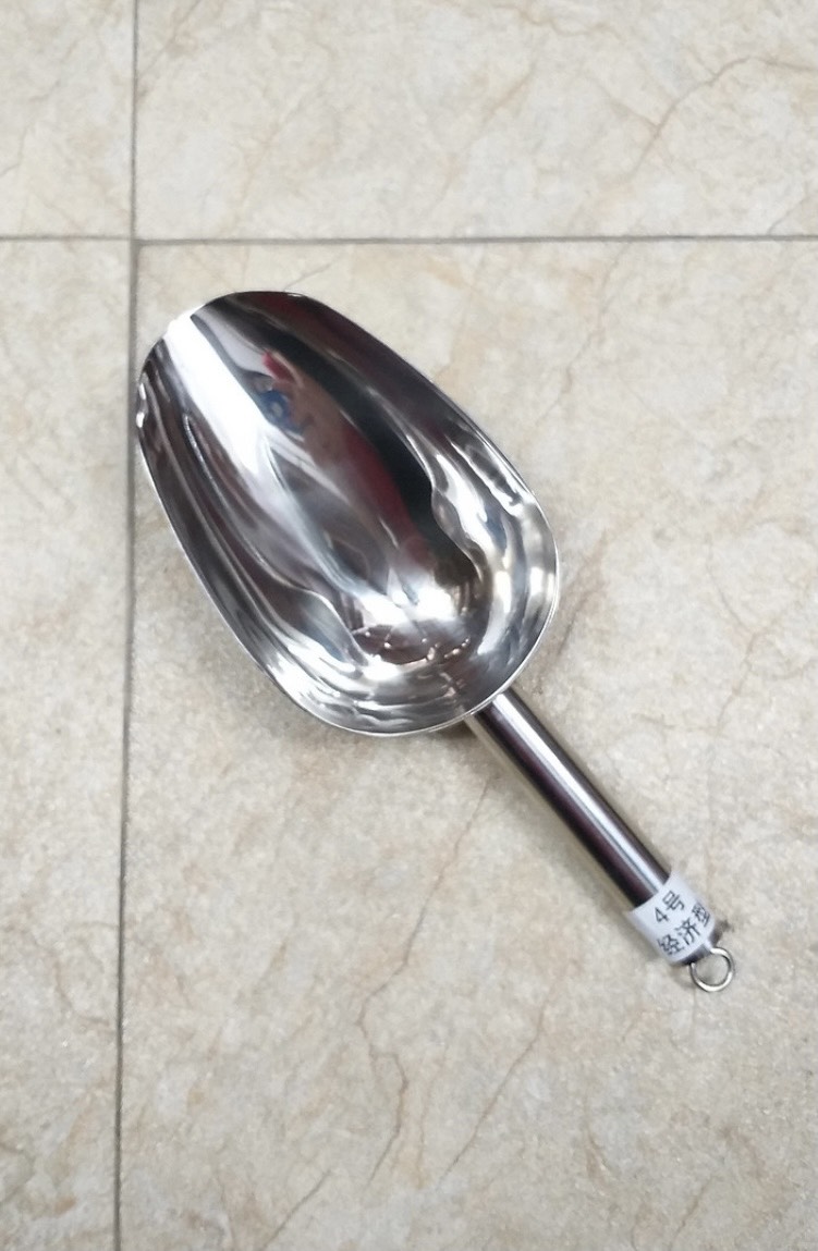 XÚC ĐÁ XÚC HẠT INOX LOẠI DÀY XỊN ĐỦ SIZE