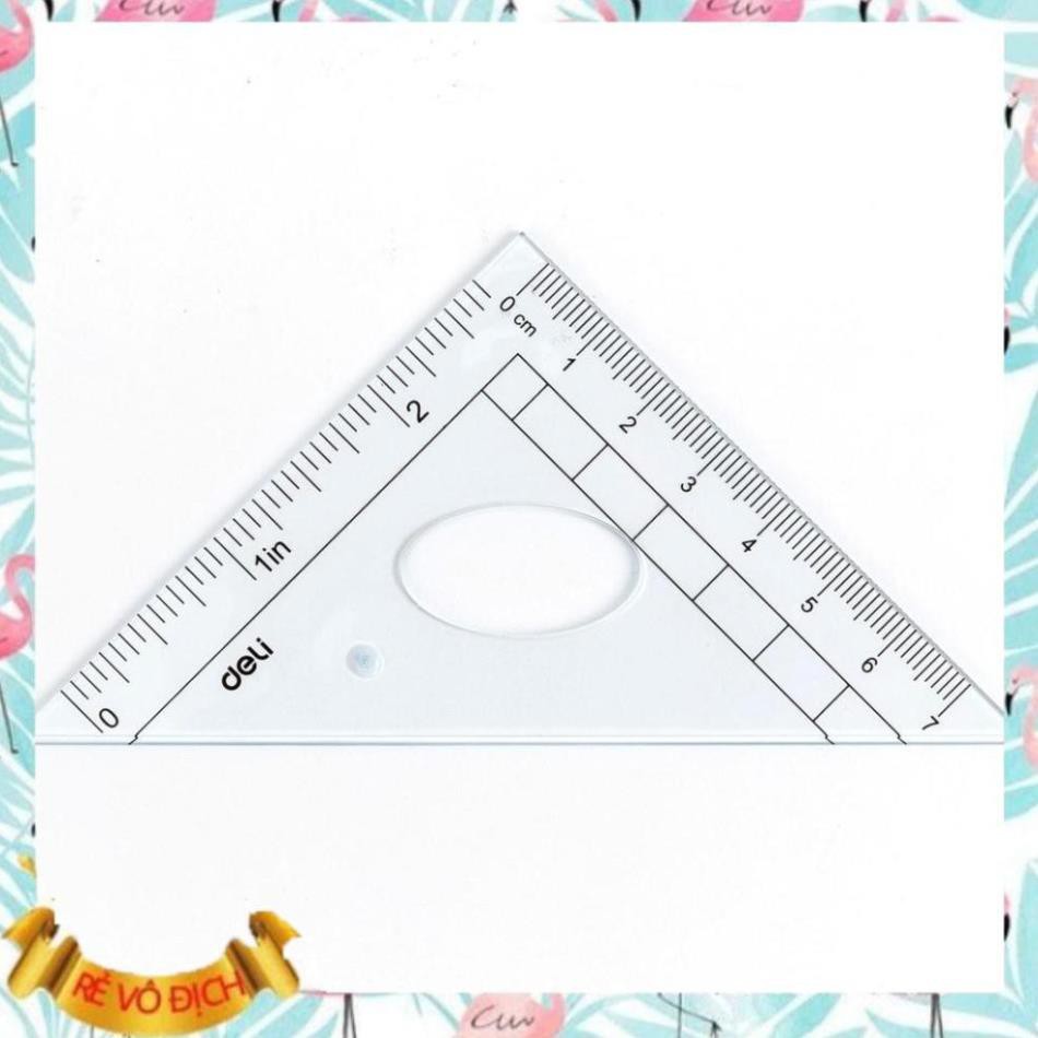 [Hàng chính hãng] Bộ dụng cụ học sinh Deli 4 dụng cụ/hộp - E9597
