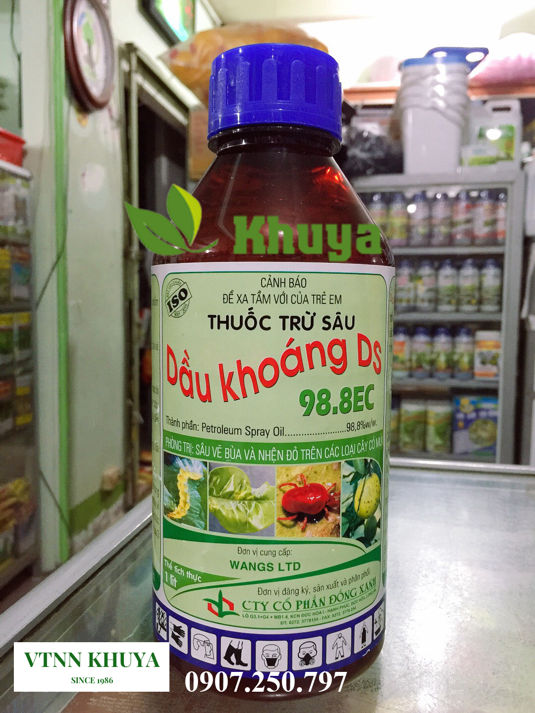 Trừ sâu Dầu Khoáng DS 98.8EC 1 lít