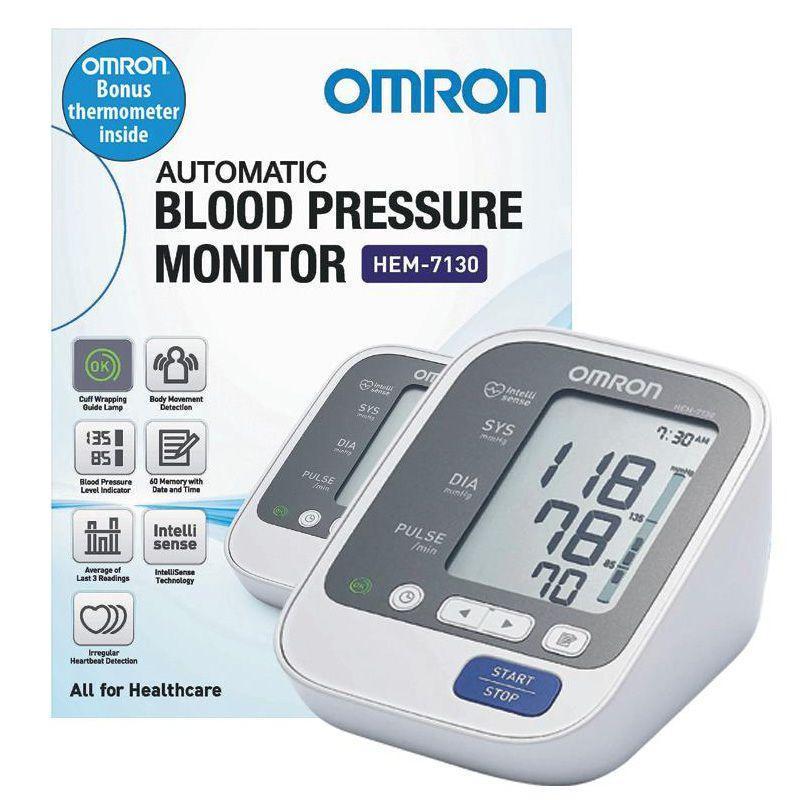 Máy đo huyếp áp bắp tay Omron HEM-7130 (Trắng) nhập khẩu