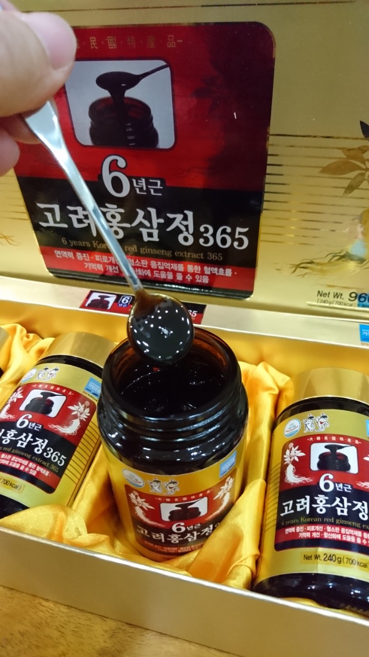 Cao Hồng Sâm Korean 6 Years Red Ginseng Extract 365